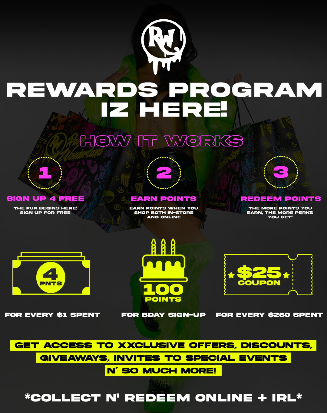 💌 RW REWARDS PROGRAM IZ HERE! 💞 - Rave Wonderland