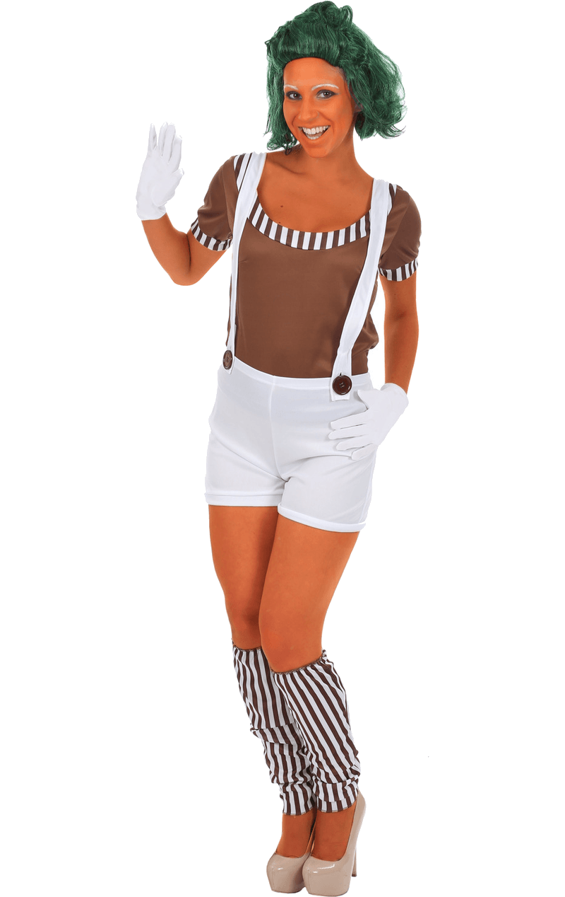 womens oompa loompa costume