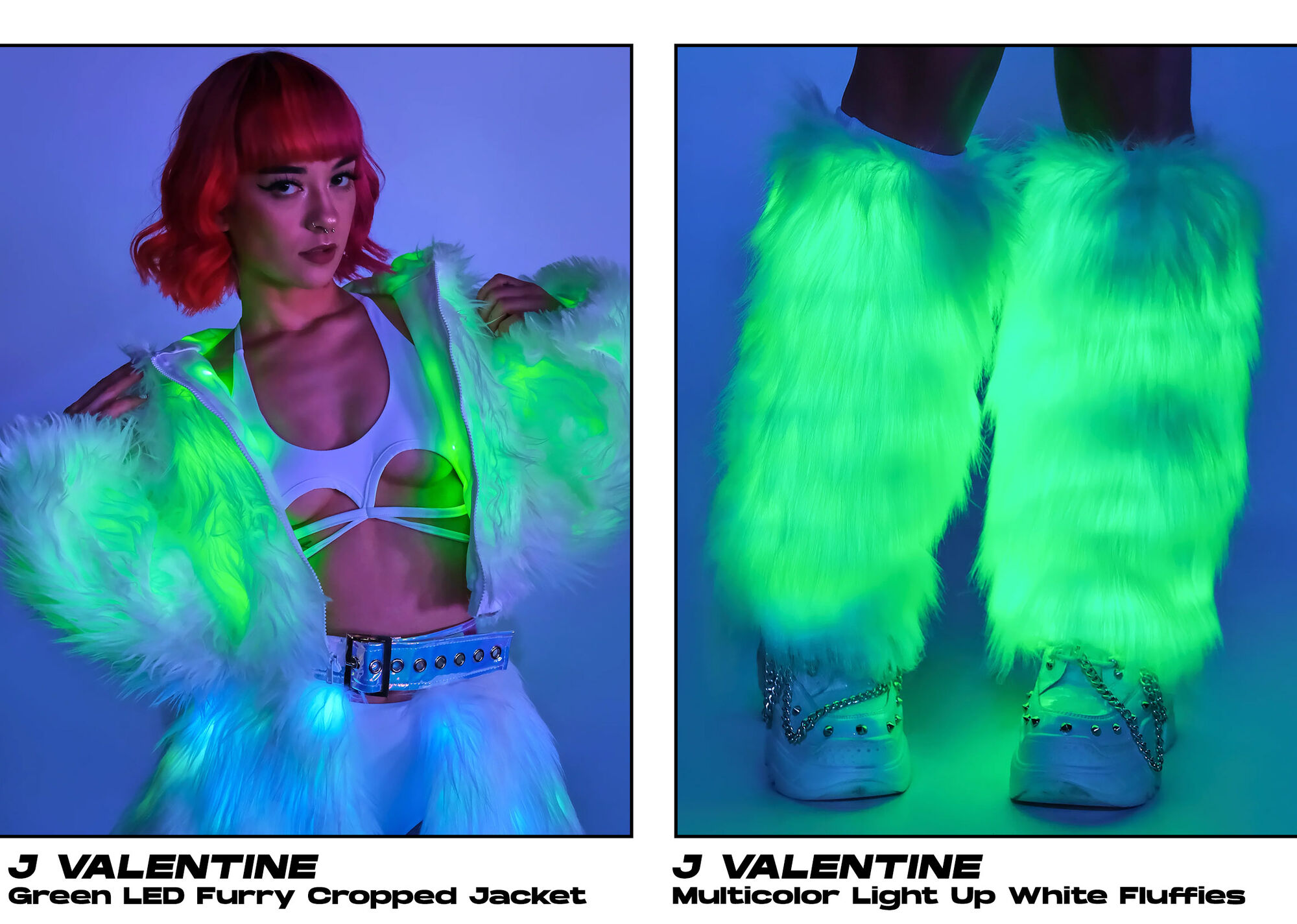 J valentine hotsell light up jacket