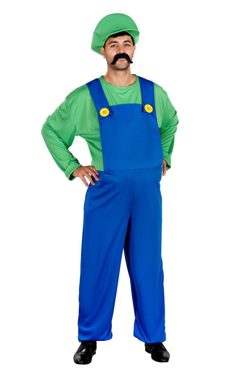 adult plus size plumber costume