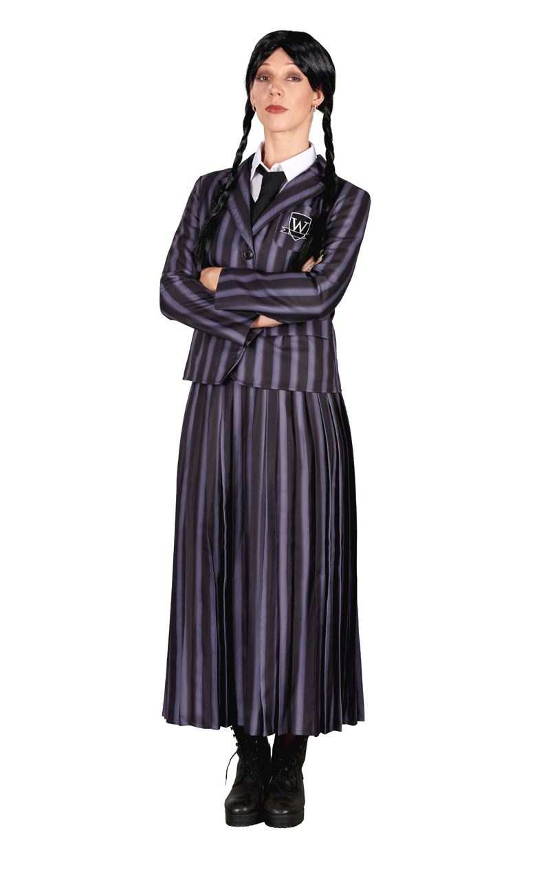 adult gothic girl uniform costume