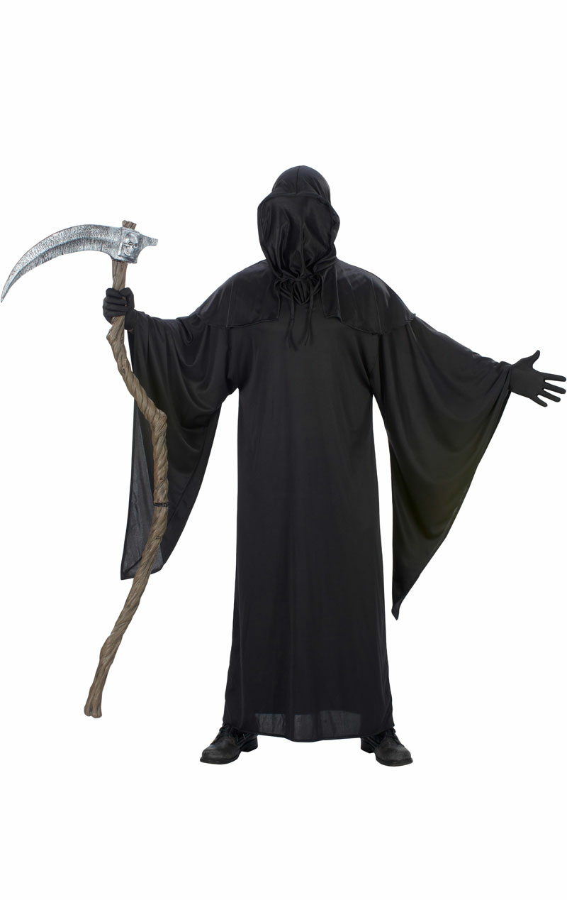 adult dark grim reaper costume