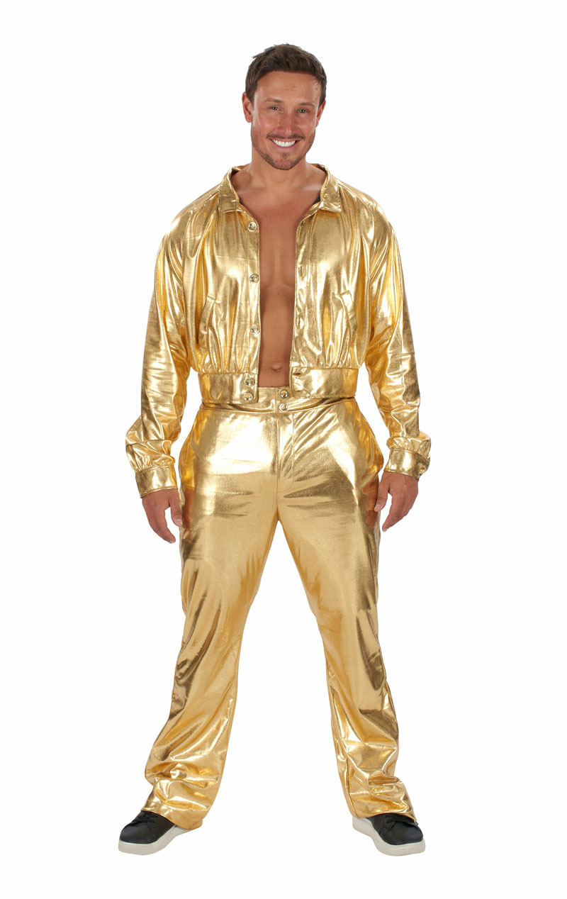 adult disco man costume