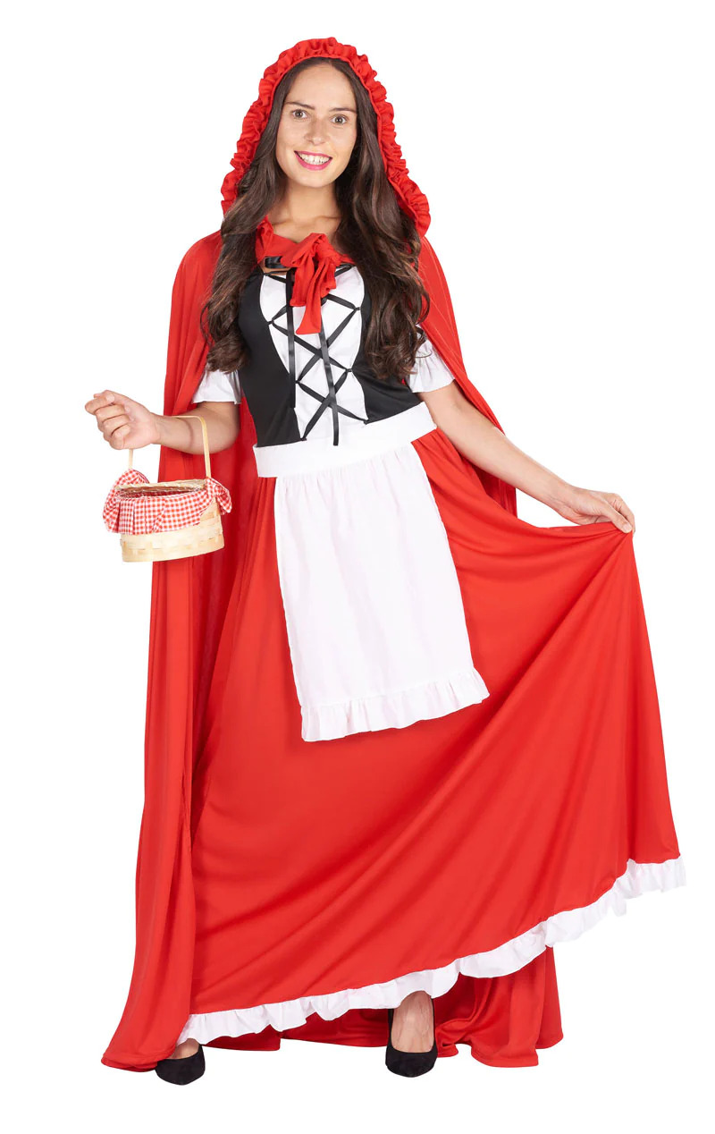 womens little red riding hood costume