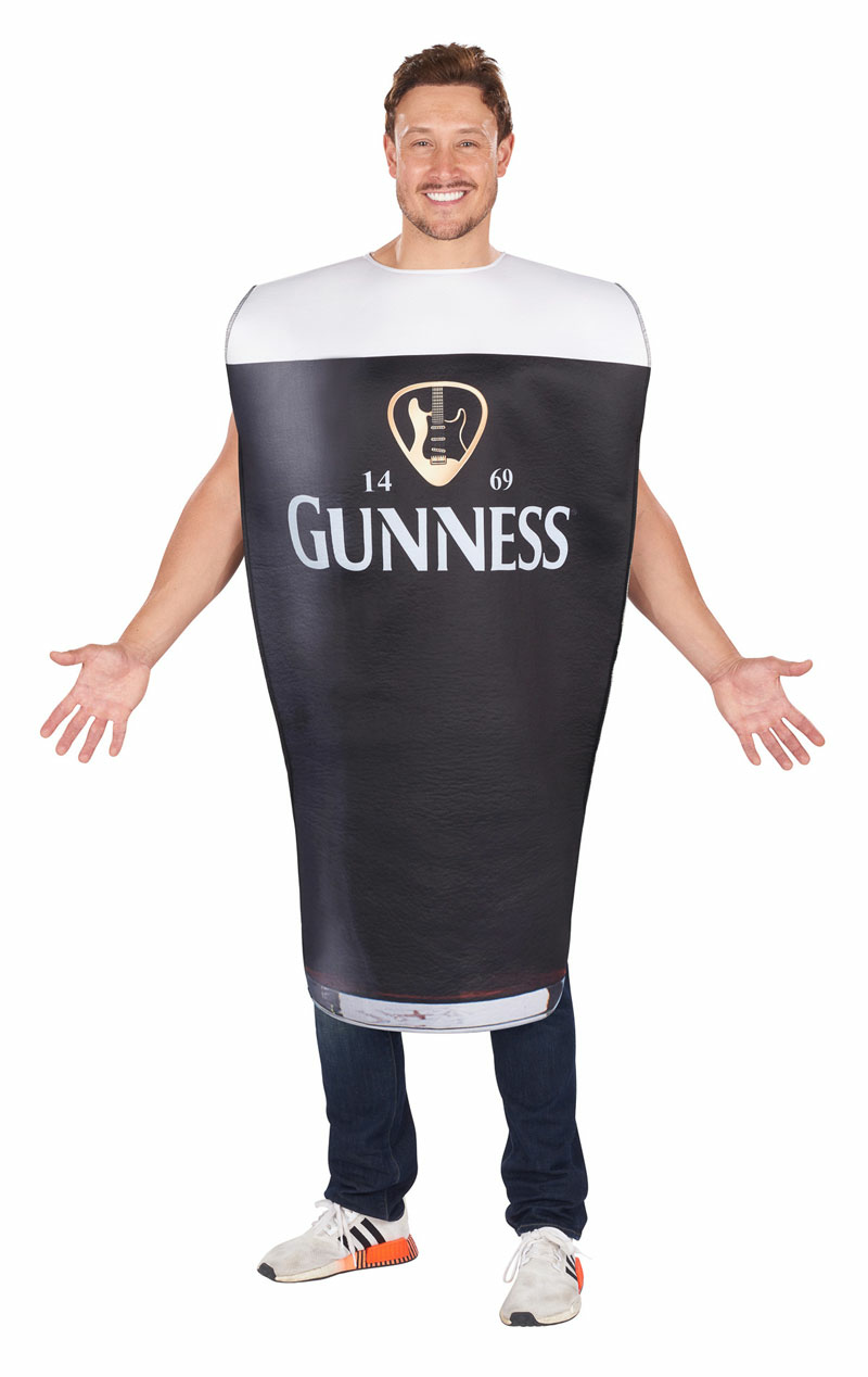 adult pint of draught beer costume