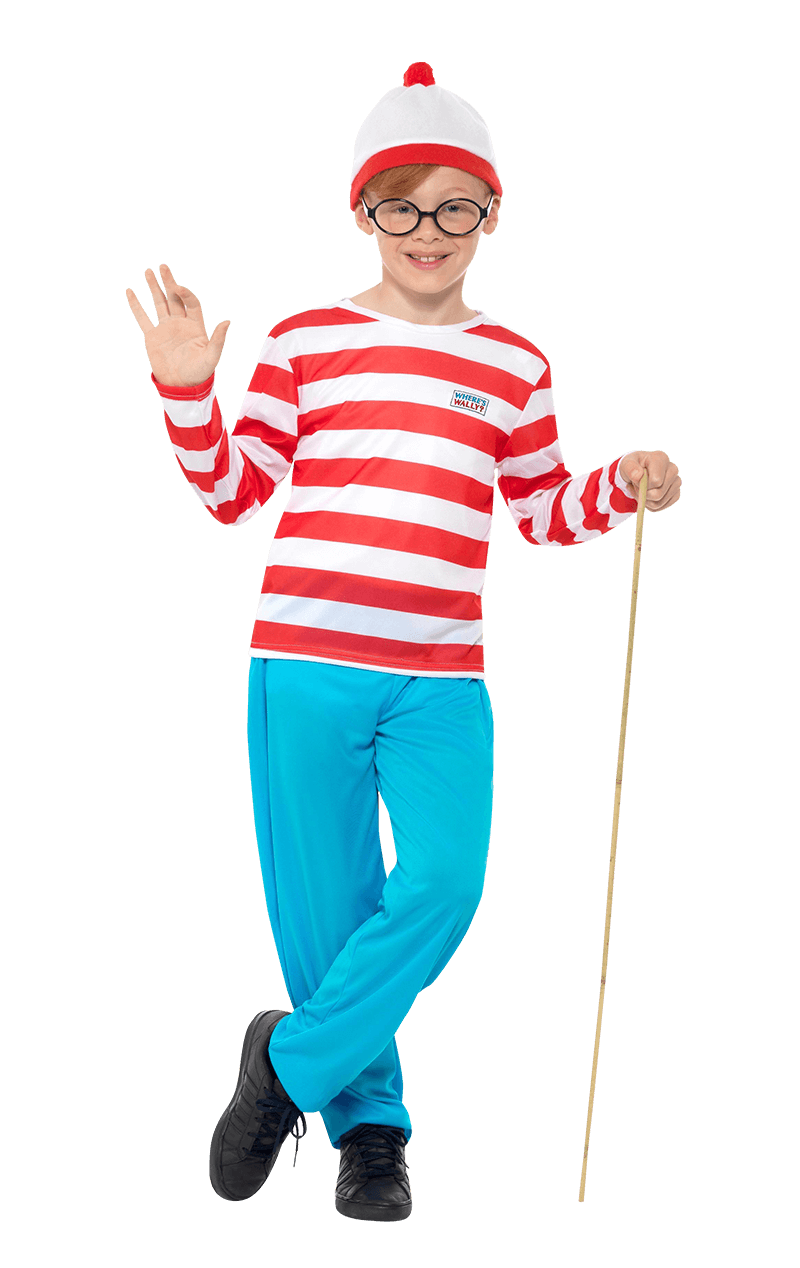 kids wheres wally costume