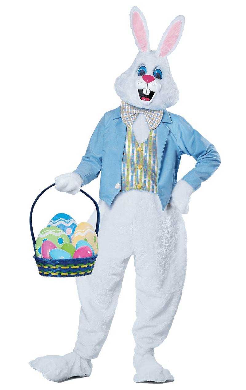 adult deluxe easter bunny costume