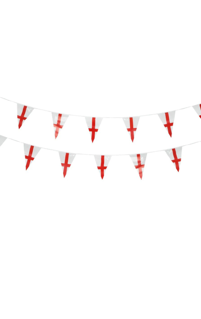 england flag triangle bunting