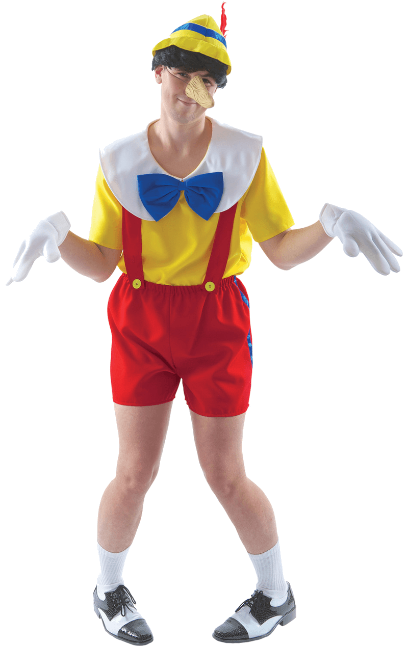 adult xlassic pinocchio costume