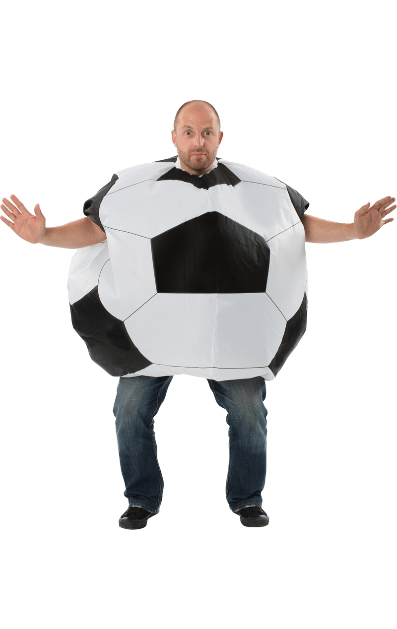 adult inflatable football costume