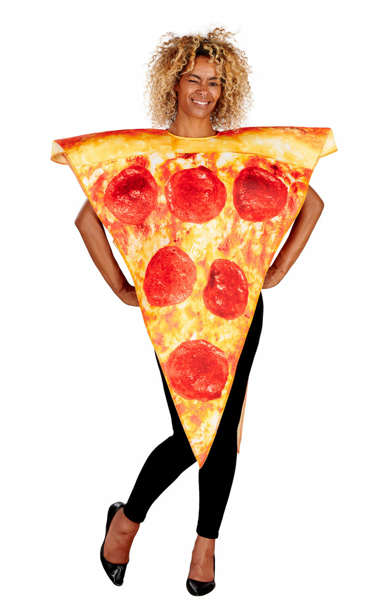 adult unisex pizza slice costume