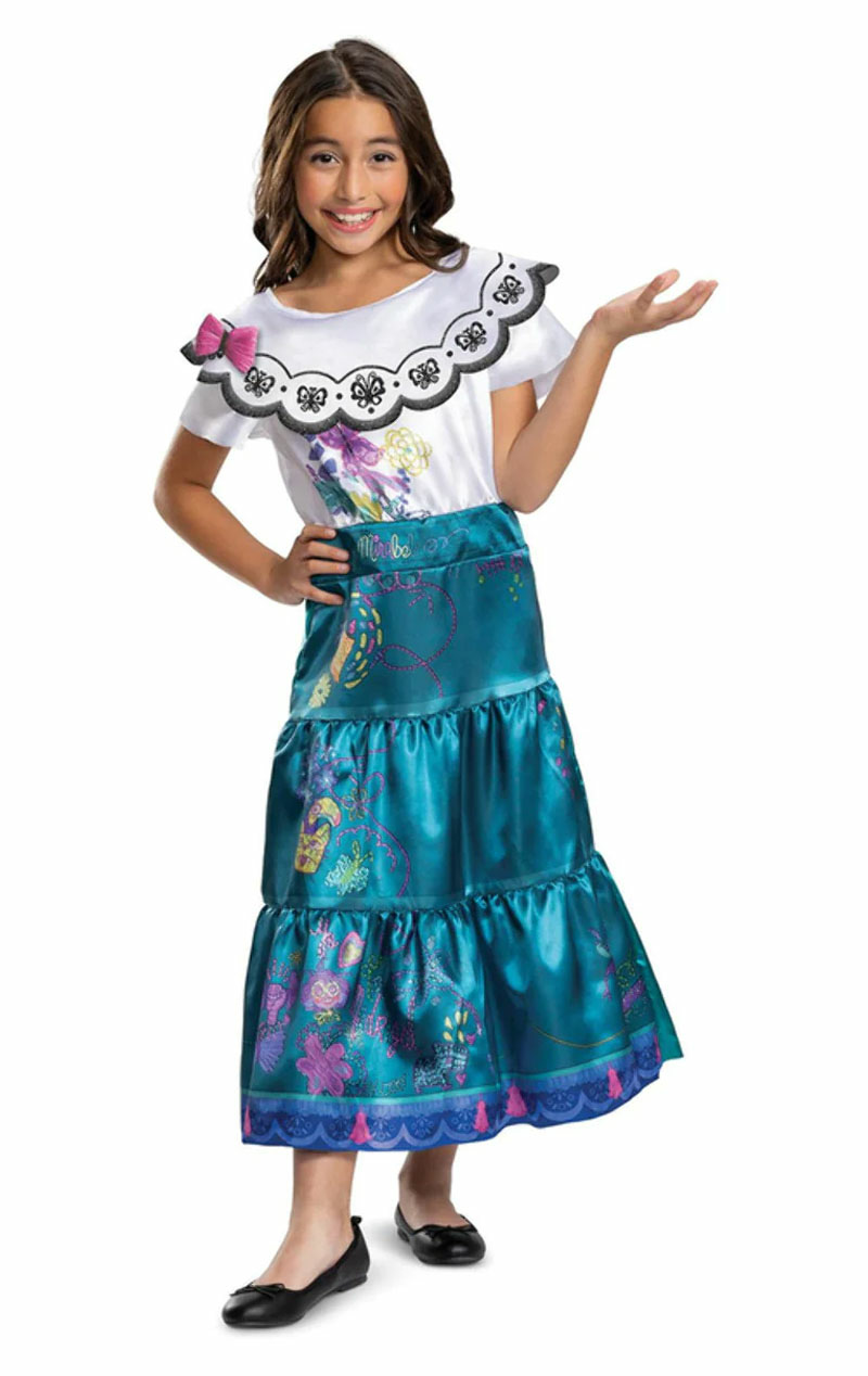 kids deluxe disney encanto mirabel costume