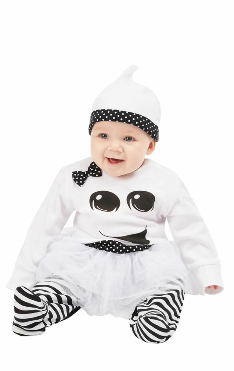 girl ghost baby costume