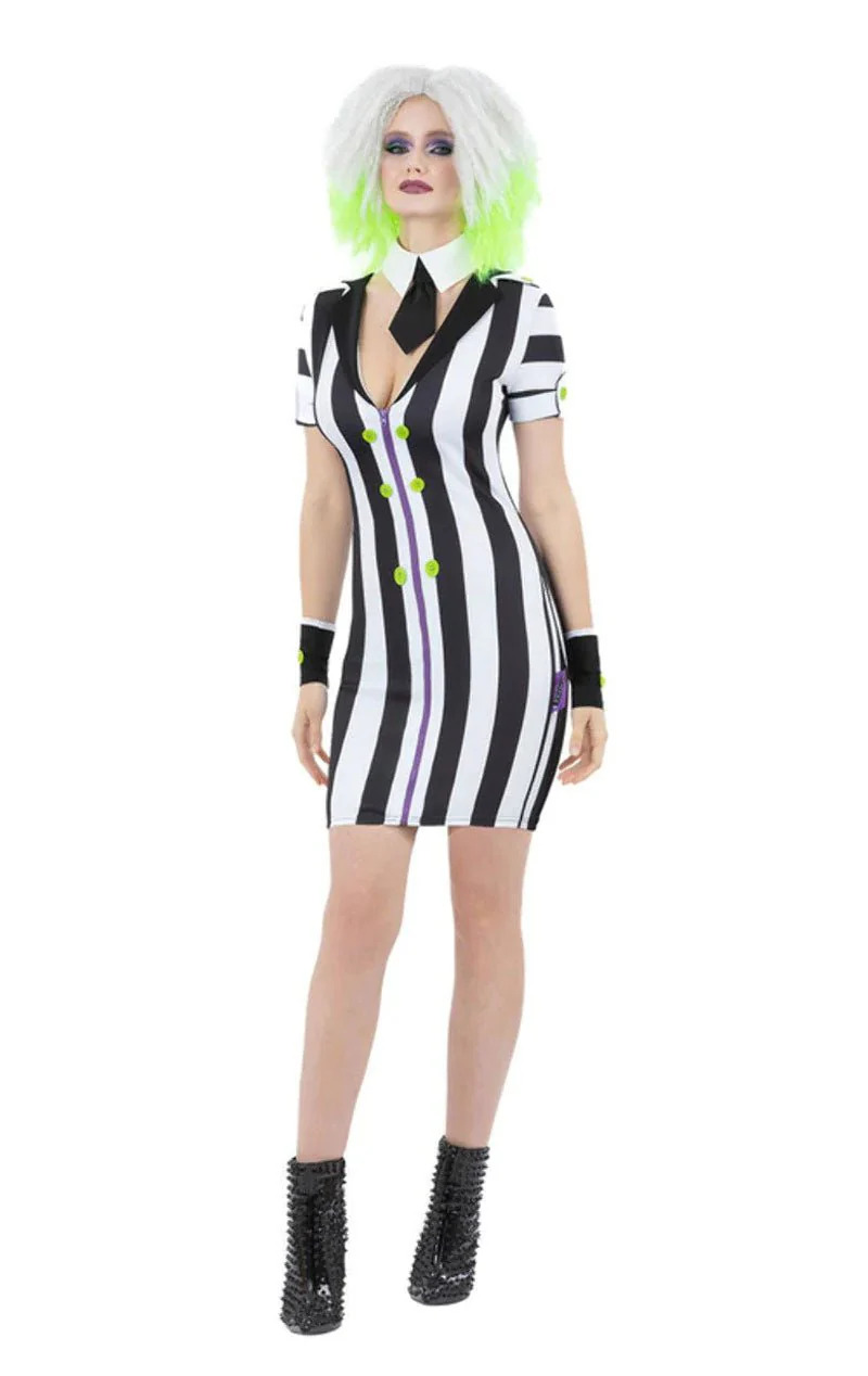 womens beetlejuice halloween movie costume