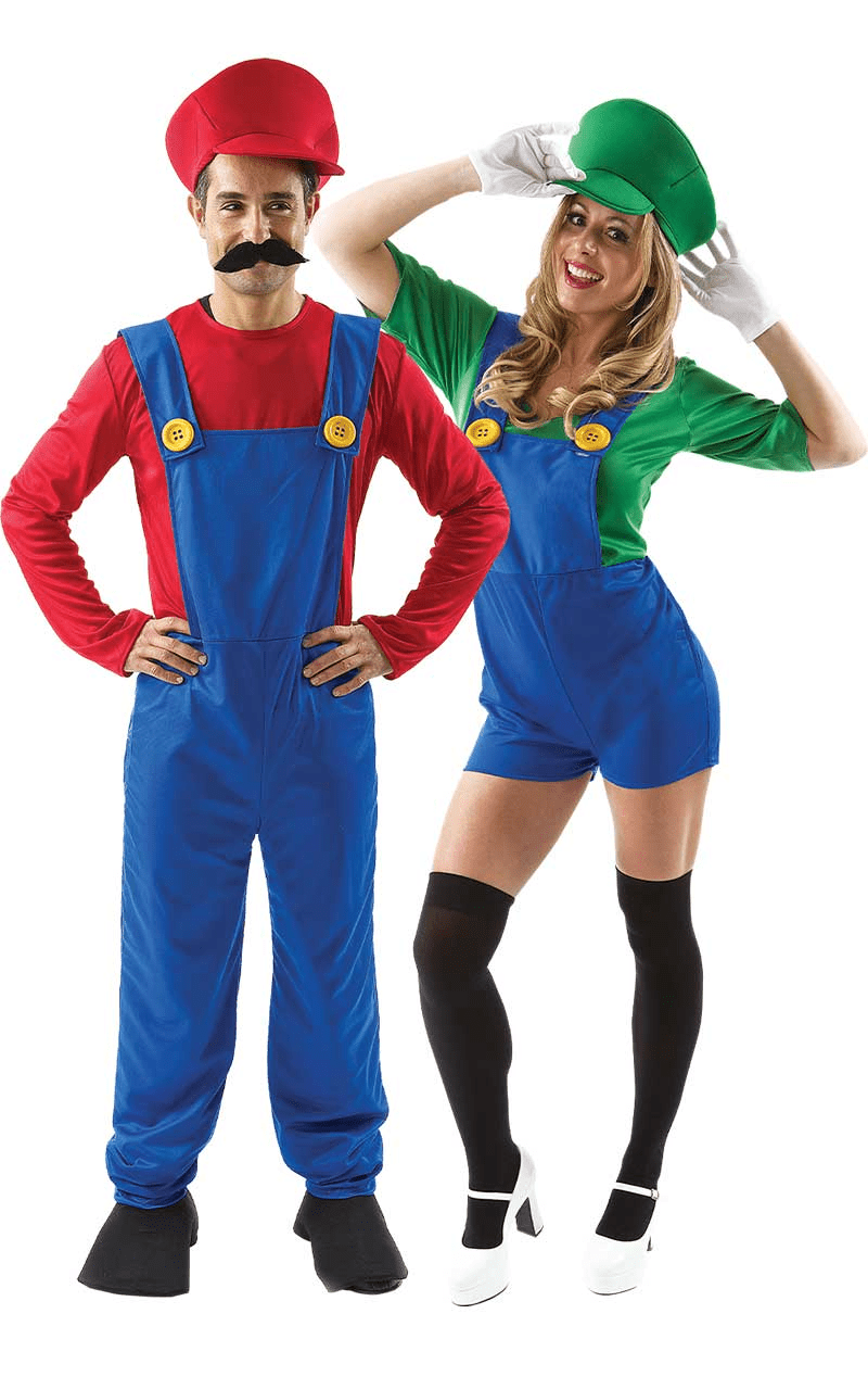 super mario and luigi couples costume