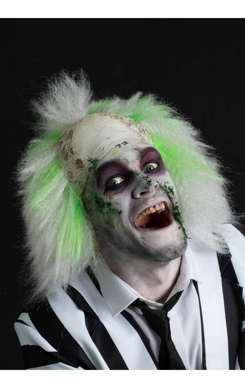 mens beetlejuice wig accessory 