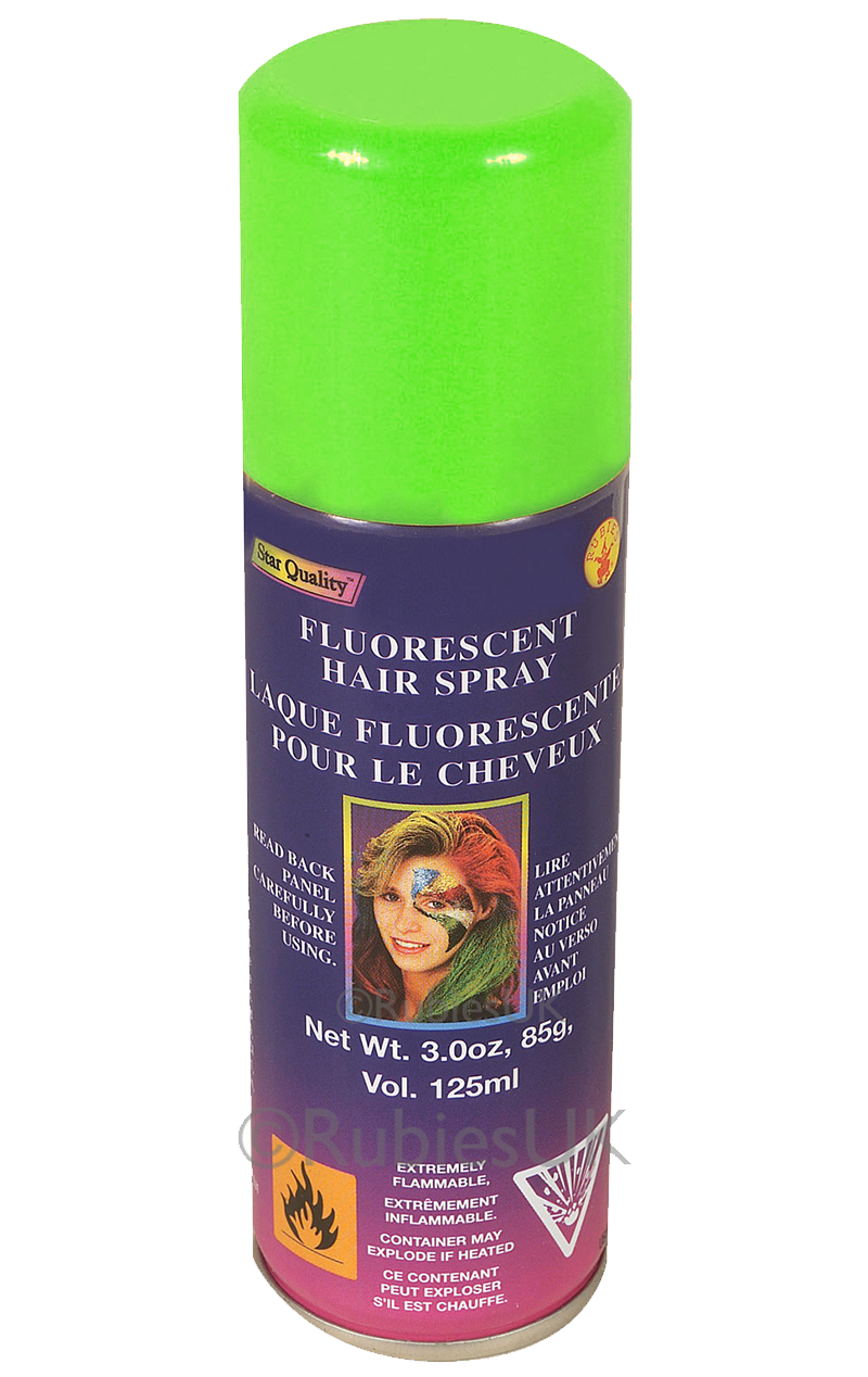 green hairspray 