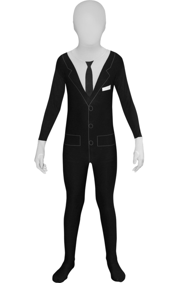 kids the slender man costume