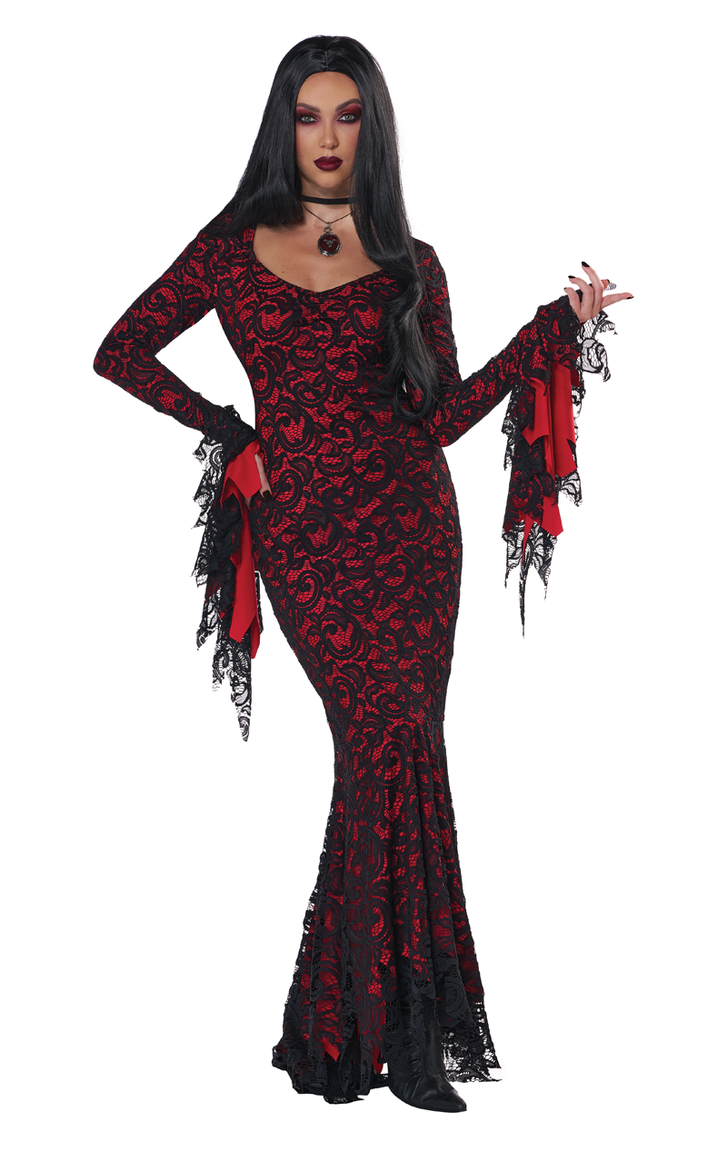 adult lace vampire dress