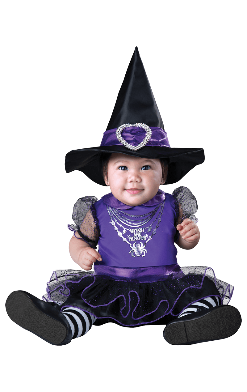 baby witch & famous costume