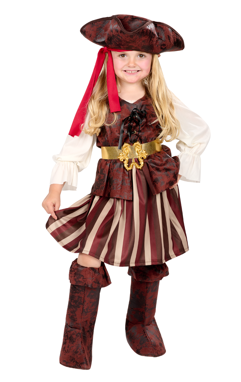 kids pirate girl costume