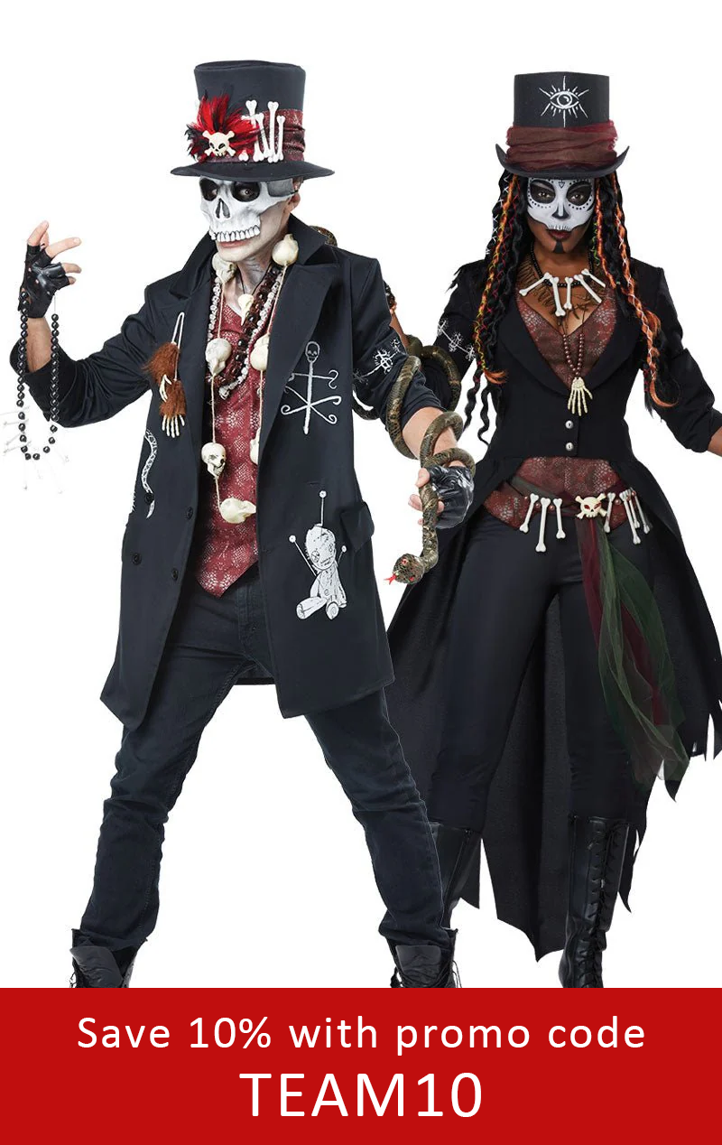 voodoo couples costume