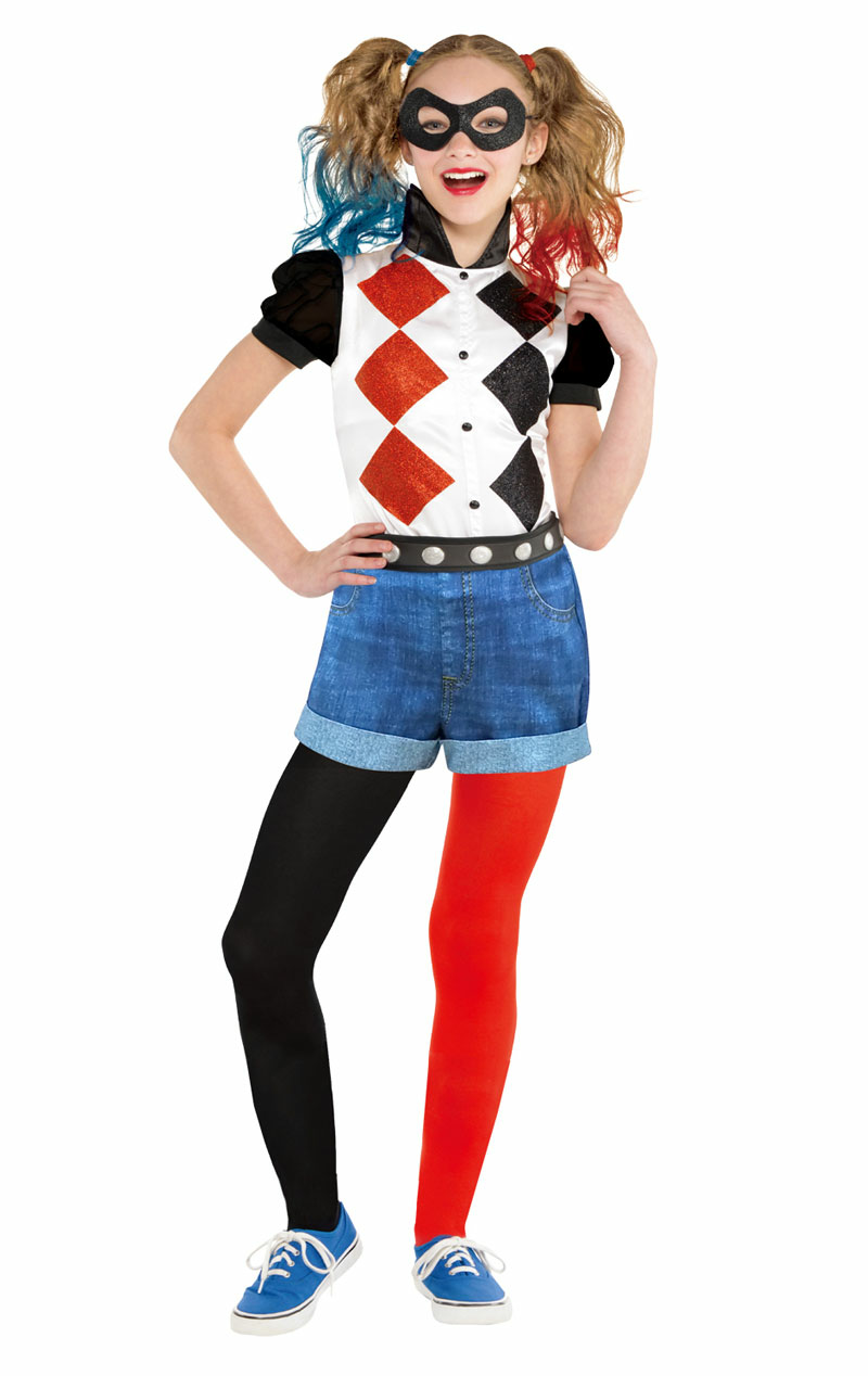 kids classic harley quinn costume