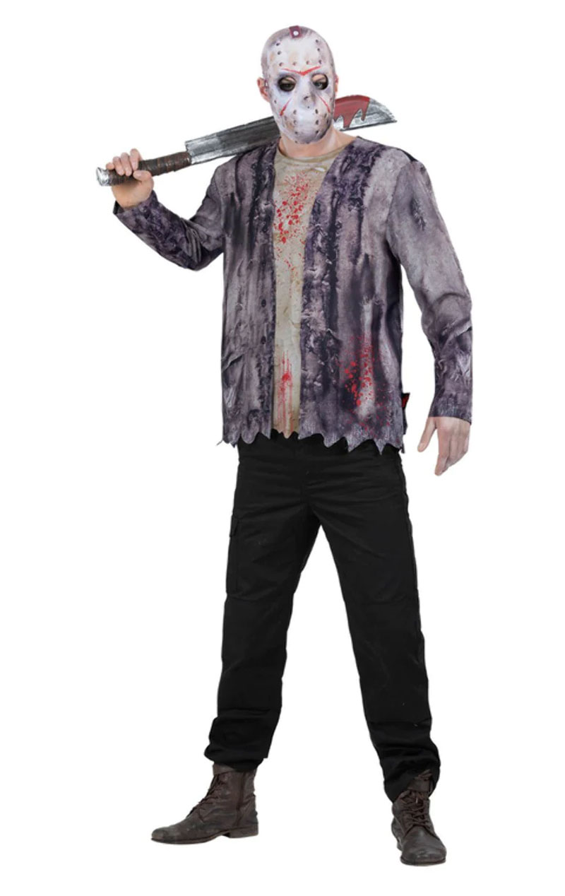 mens friday 13th jason voorhees costume