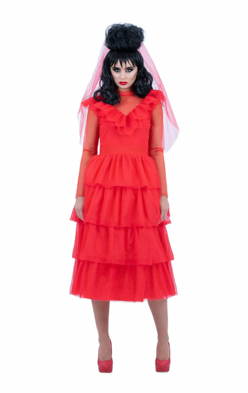 womens beetlejuice lydia deetz costume