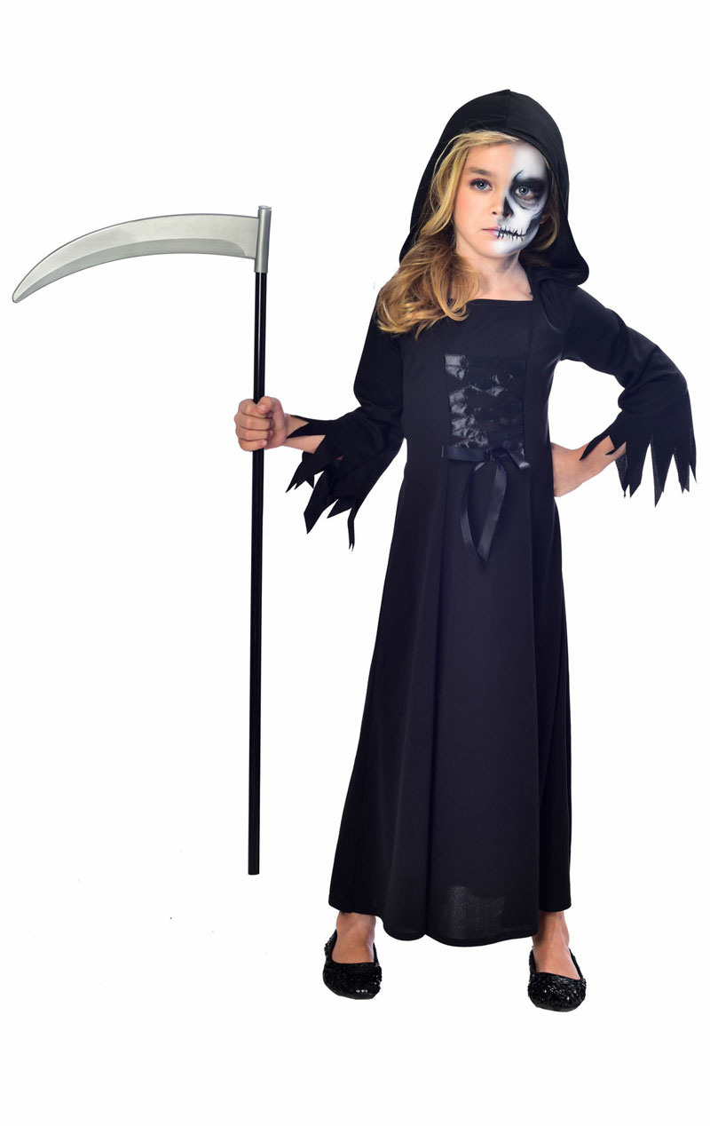 girls grim reaper costume