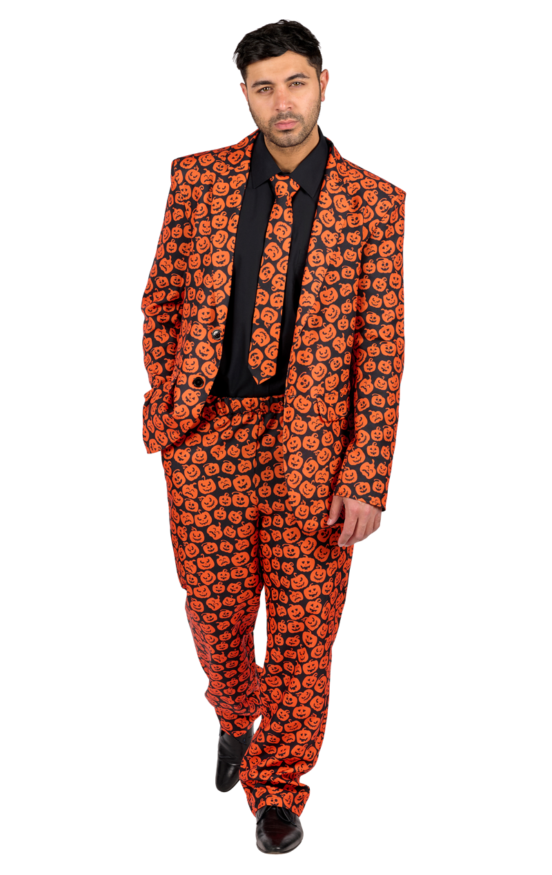 adult pumpkin suit costume