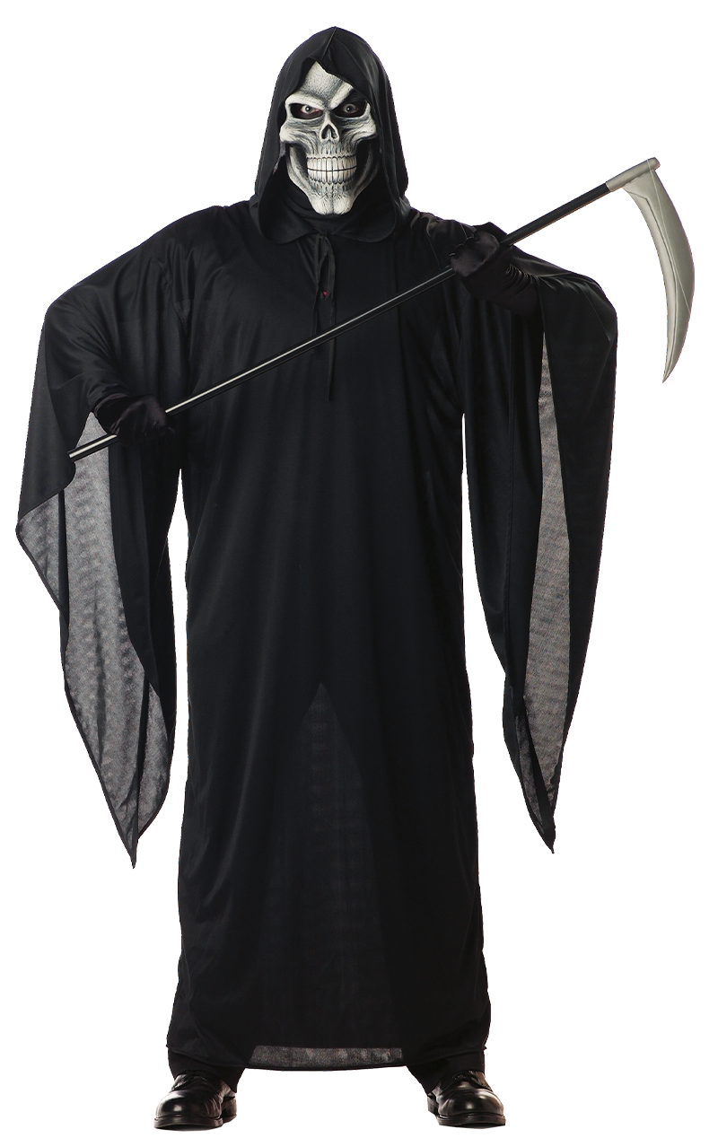 adult drop dead grim reaper costume