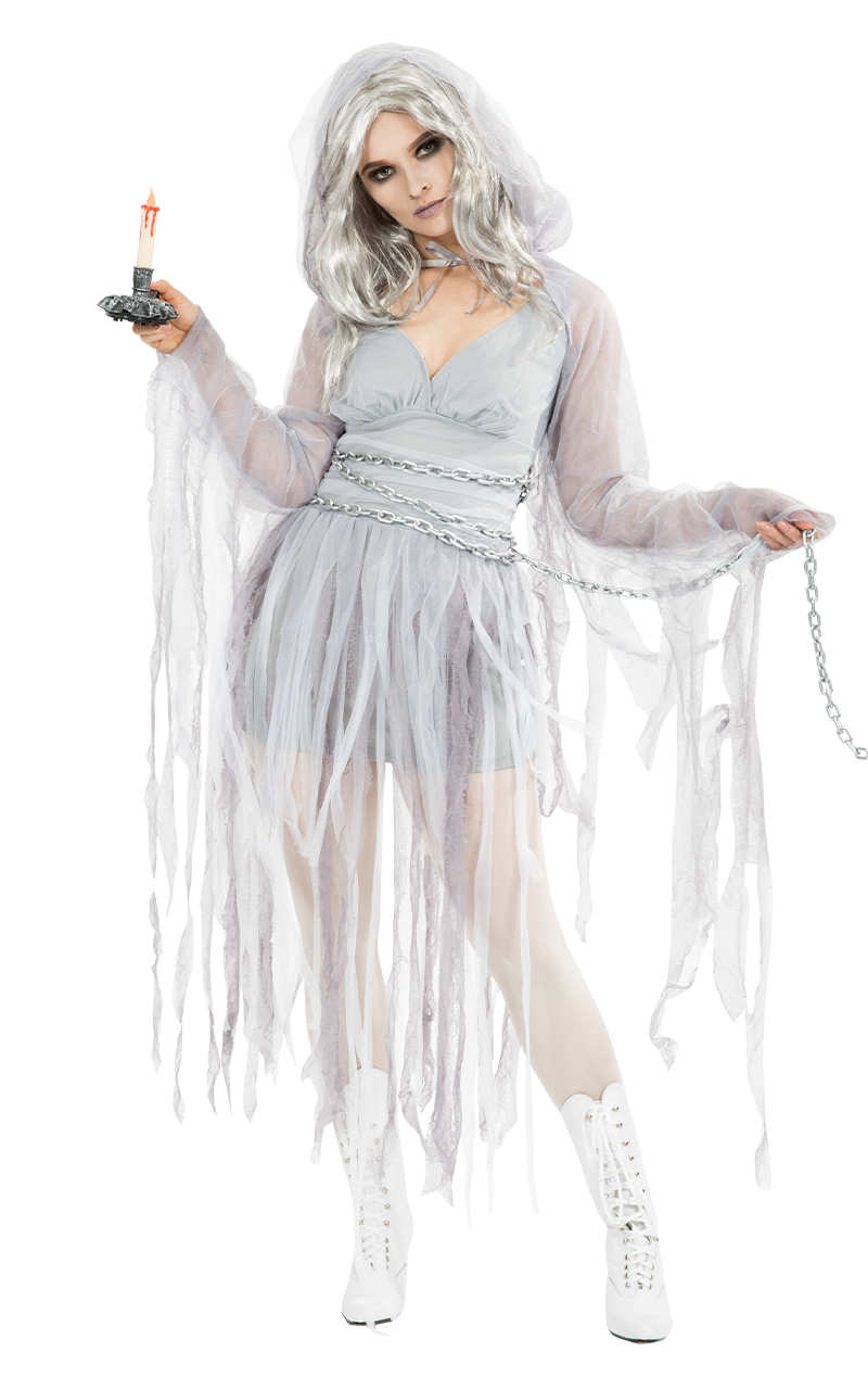 womens haunting spirit ghost costume