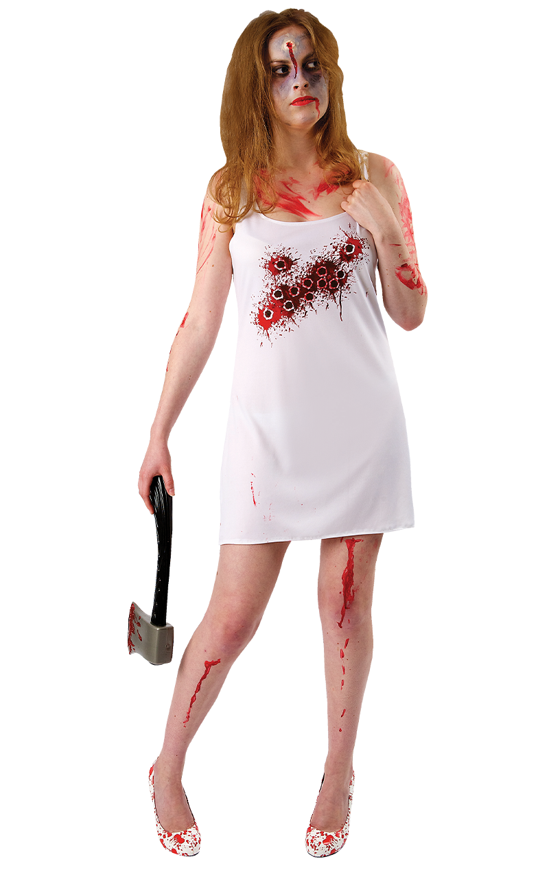 ladies bullet hole dress