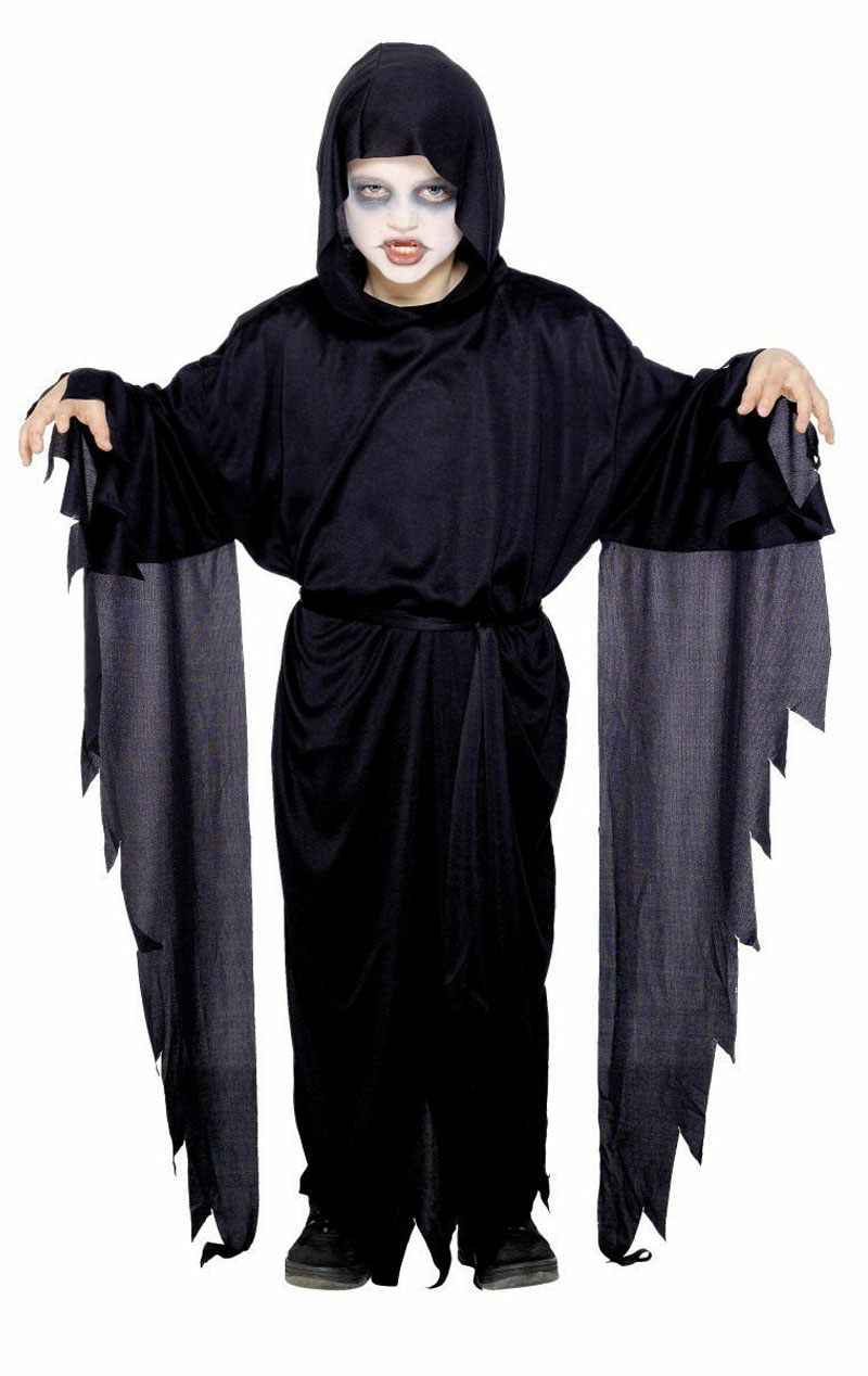 kids screaming ghost robe