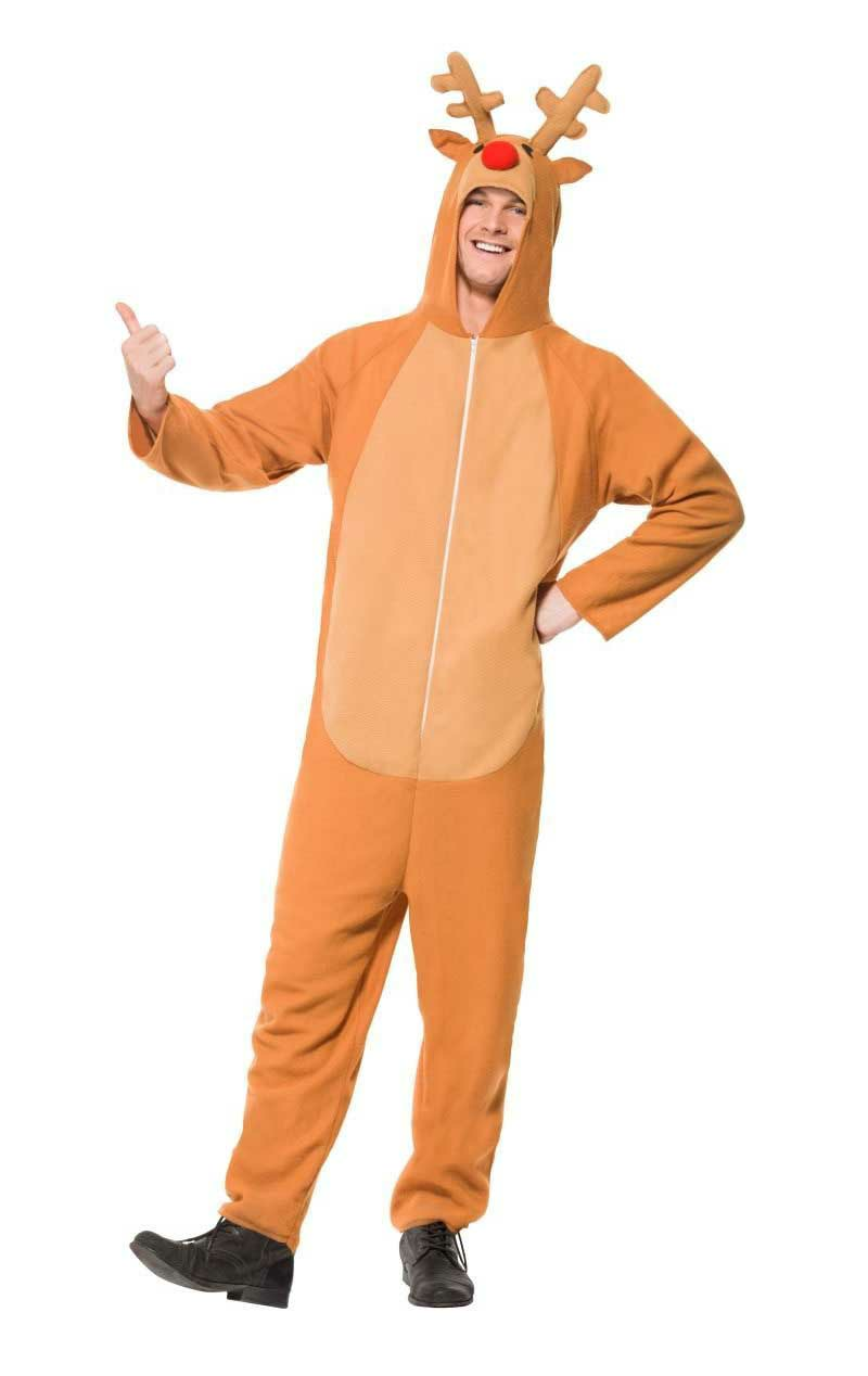 adult reindeer onesie costume