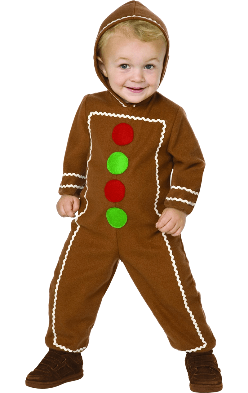 kids gingerbread man costume