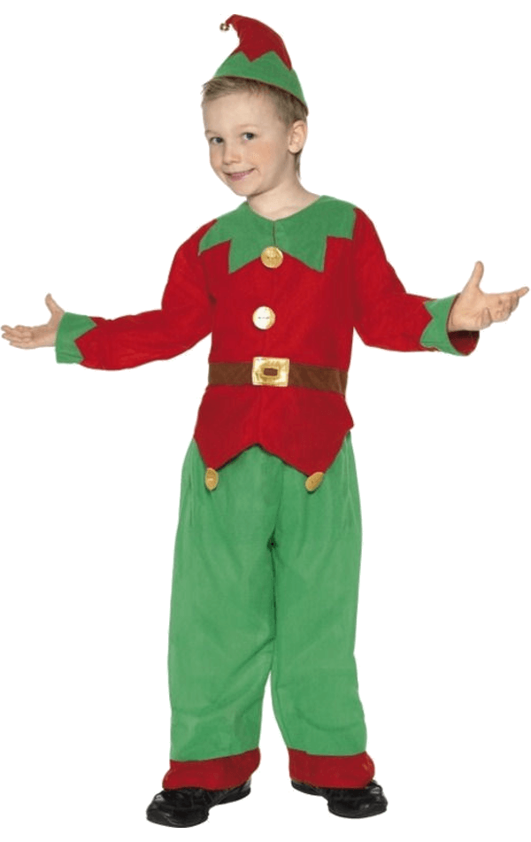 kids elf costume