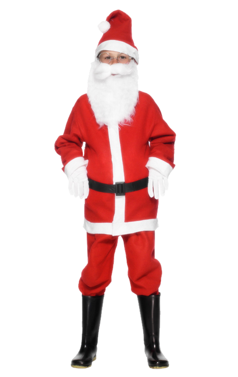 kids santa boy costume