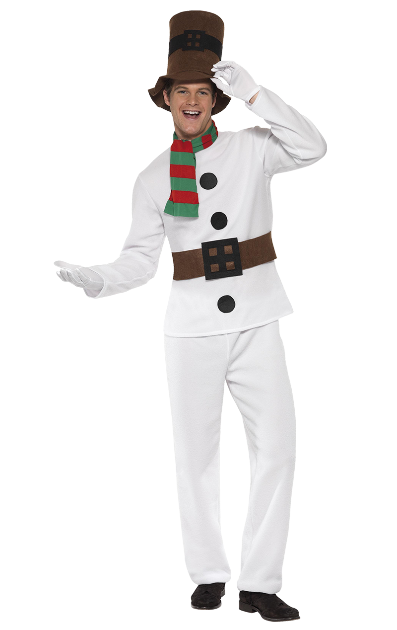 adult snowman suit costume