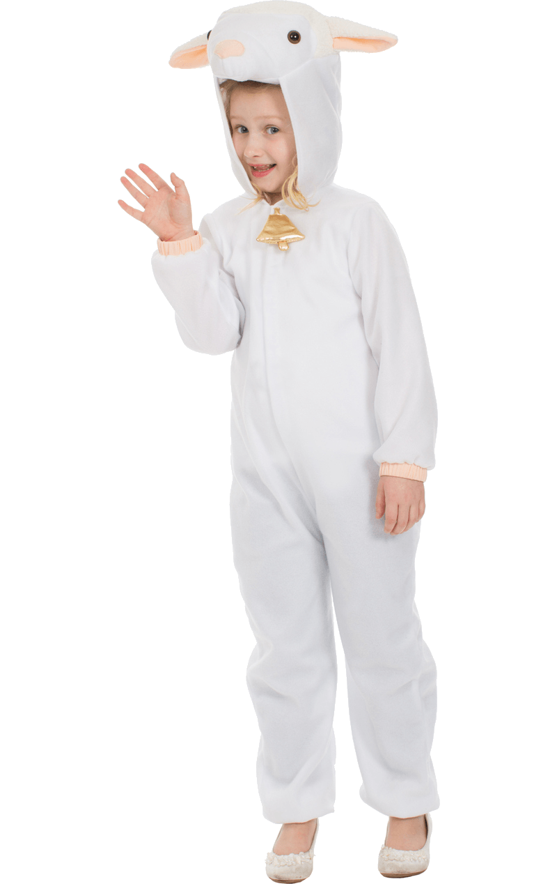 kids woolly lamb costume