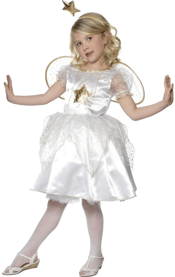 kids star angel costume