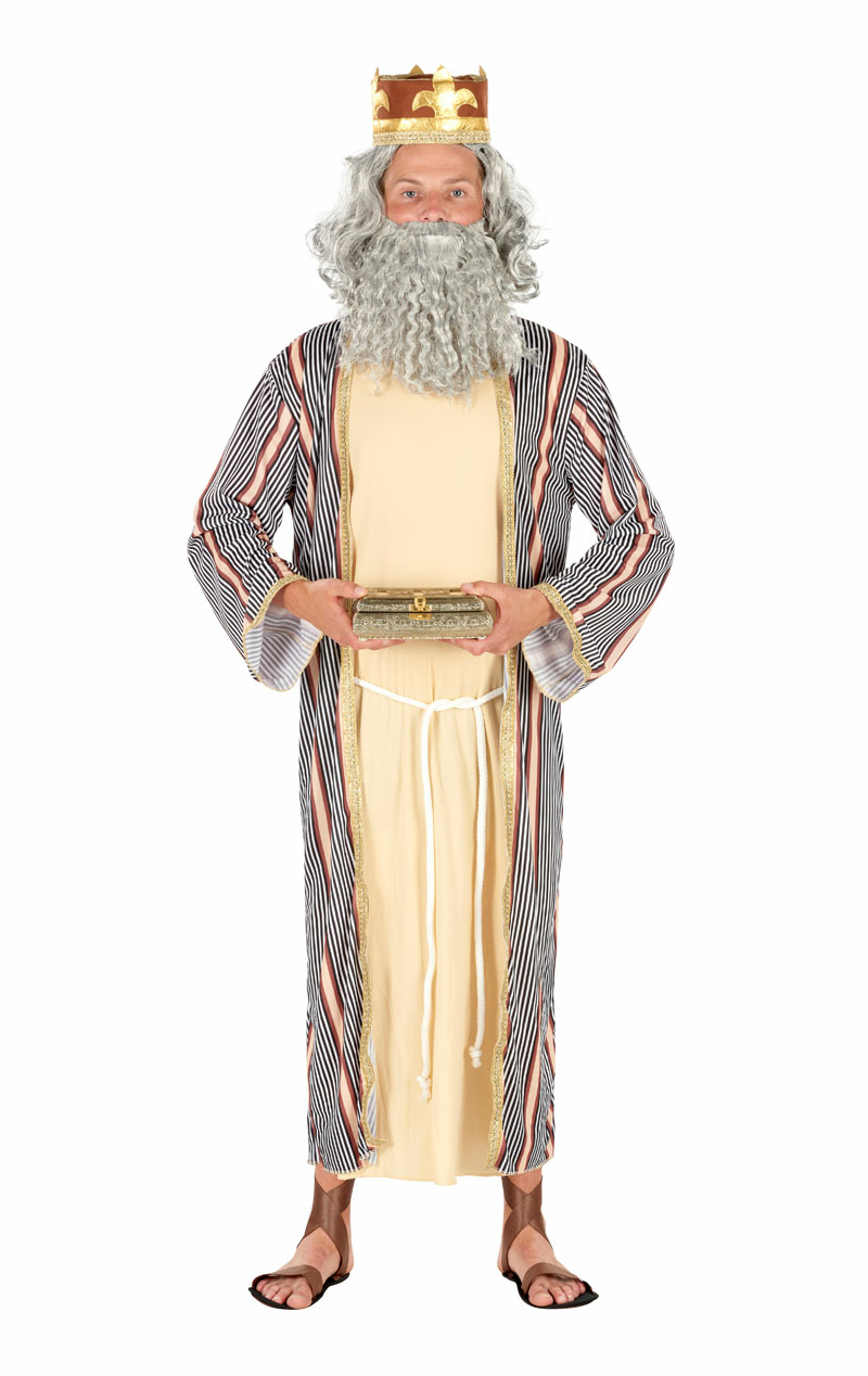 adult three wise men gold costume