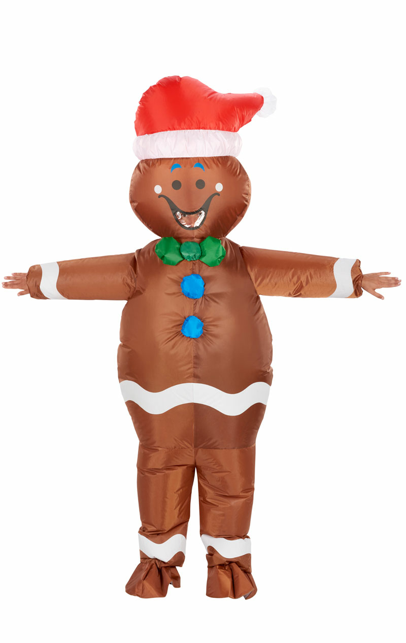 adult inflatable gingerbread costume